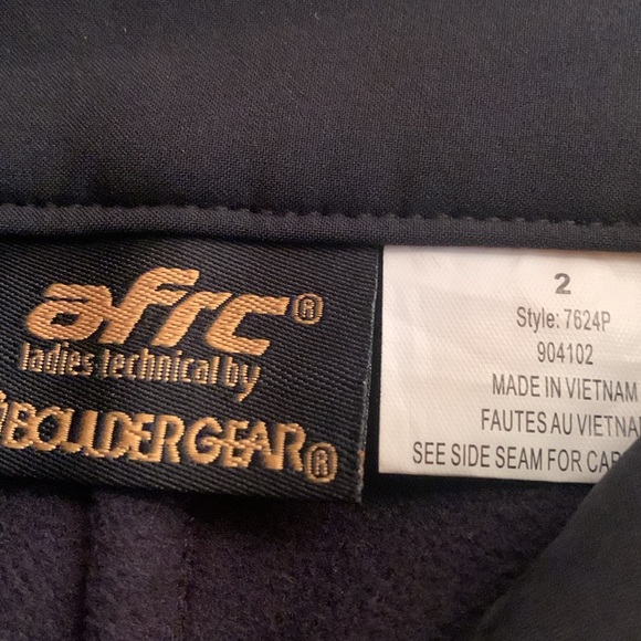 NWT AFRC pants Boulder Gear ladies tec water proof Breathable vintage - Picture 5 of 14